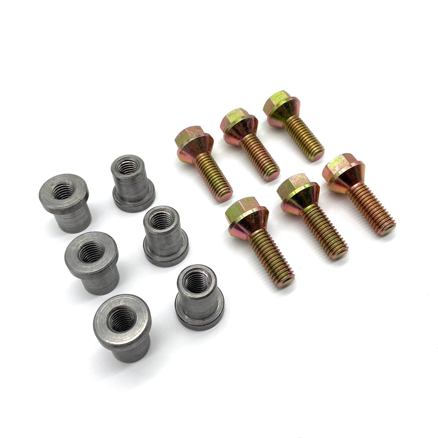 Jeep Wrangler YJ TJ 87-02 Skid Plate Bolts + Weld Nuts to replace Nutserts