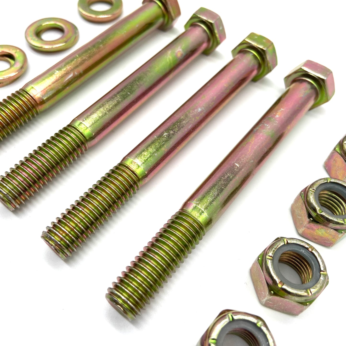 Jeep CJ CJ5 CJ7 CJ8 76-86 Rear Leaf Spring Shackle Bolts GRADE 8 (4)