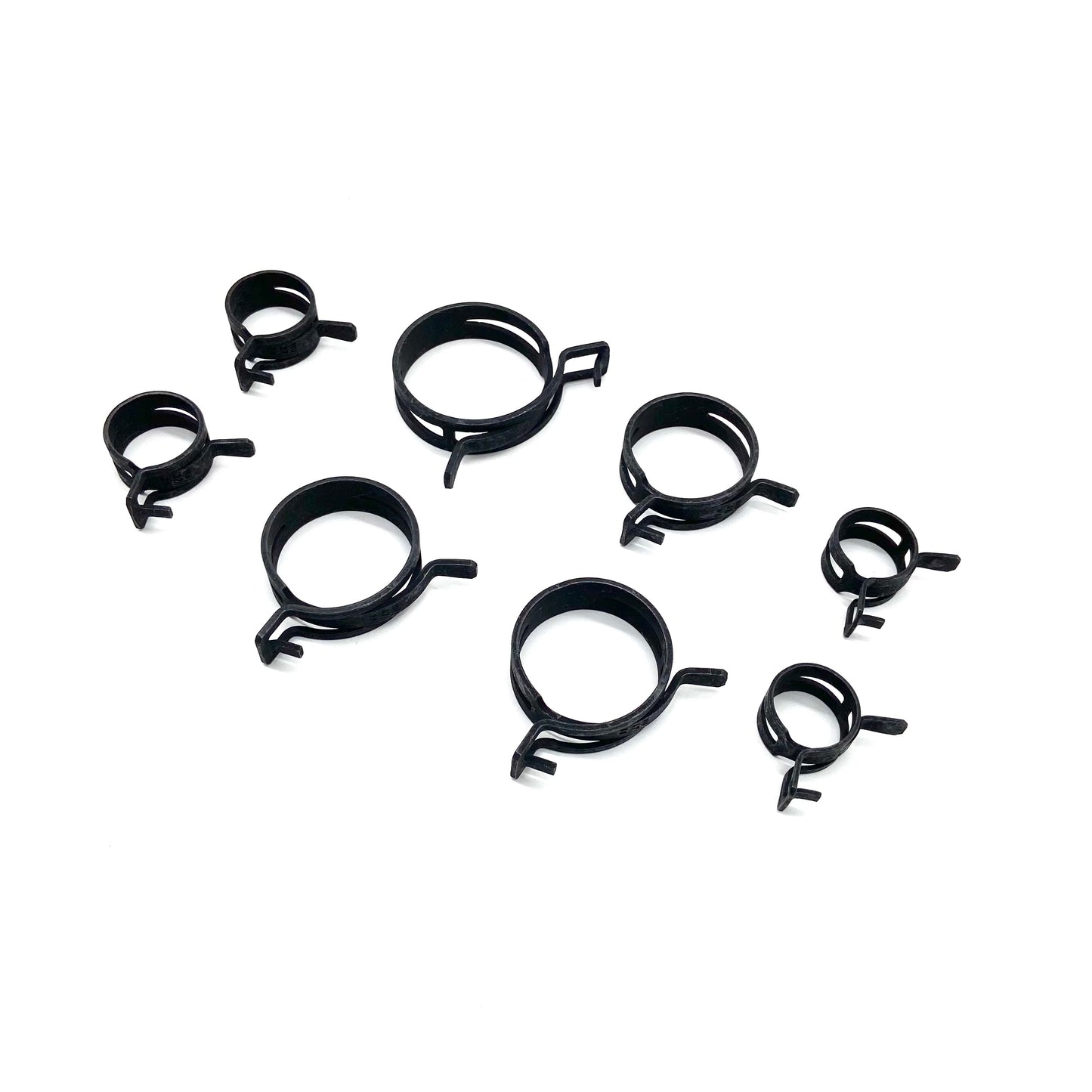 Jeep Wrangler YJ TJ 2.5L 4.0L Radiator & Heater Hose Clamps Constant Tension
