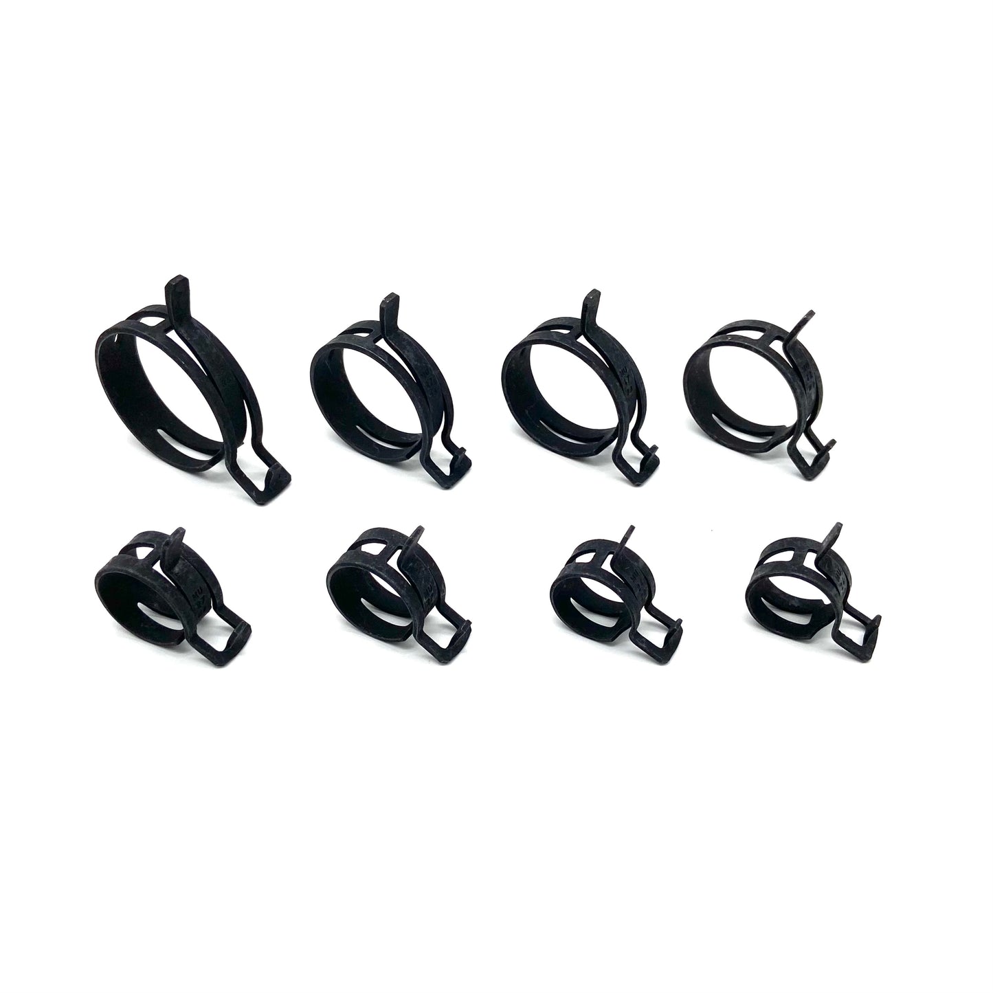 Jeep Wrangler YJ TJ 2.5L 4.0L Radiator & Heater Hose Clamps Constant Tension