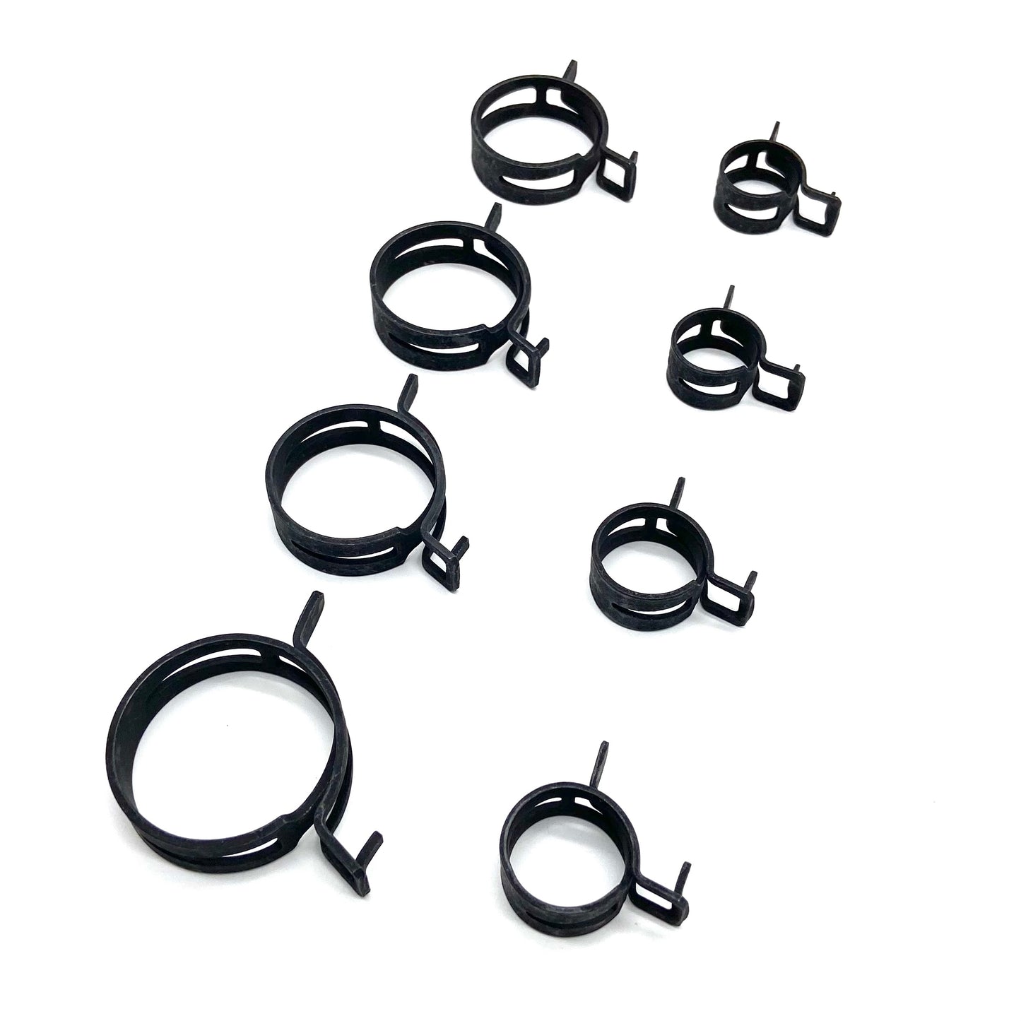 Jeep Wrangler YJ TJ 2.5L 4.0L Radiator & Heater Hose Clamps Constant Tension