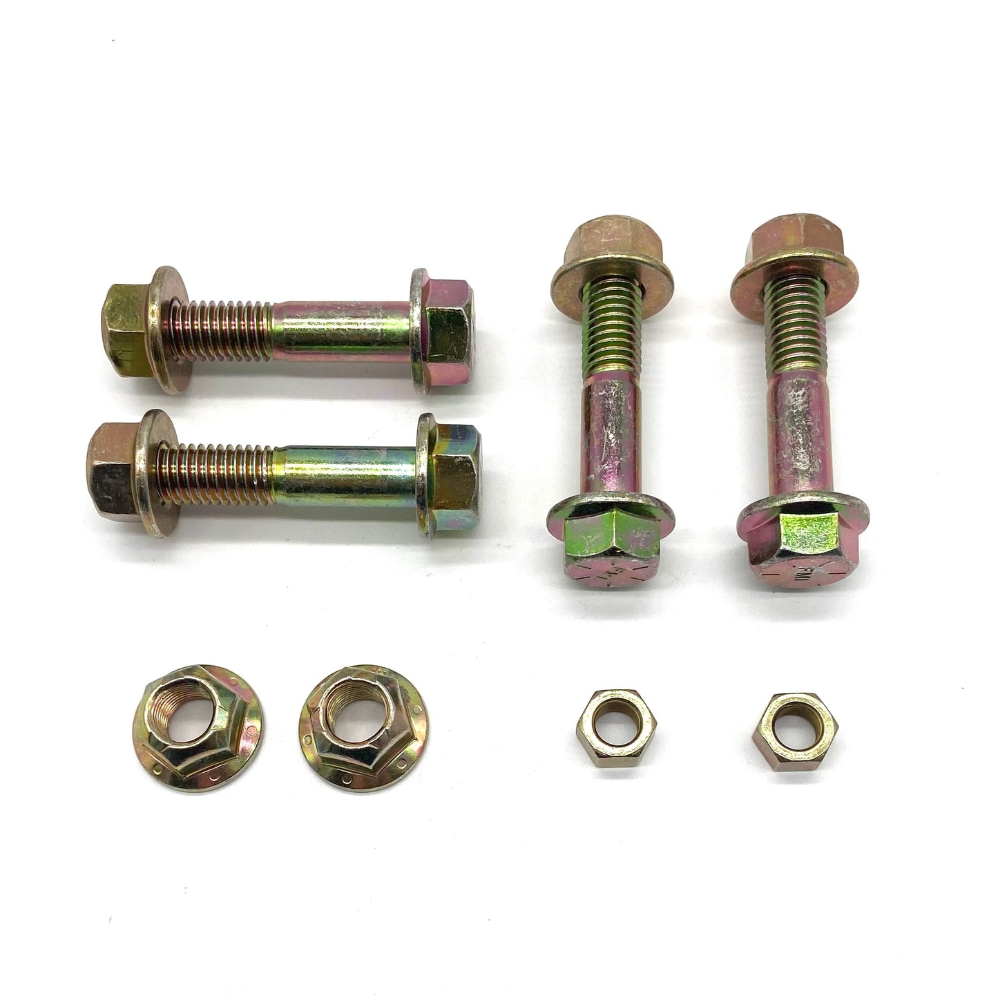 Jeep Wrangler YJ 87-95 Shock Bolts Front and Rear GRADE 8 Yellow Zinc