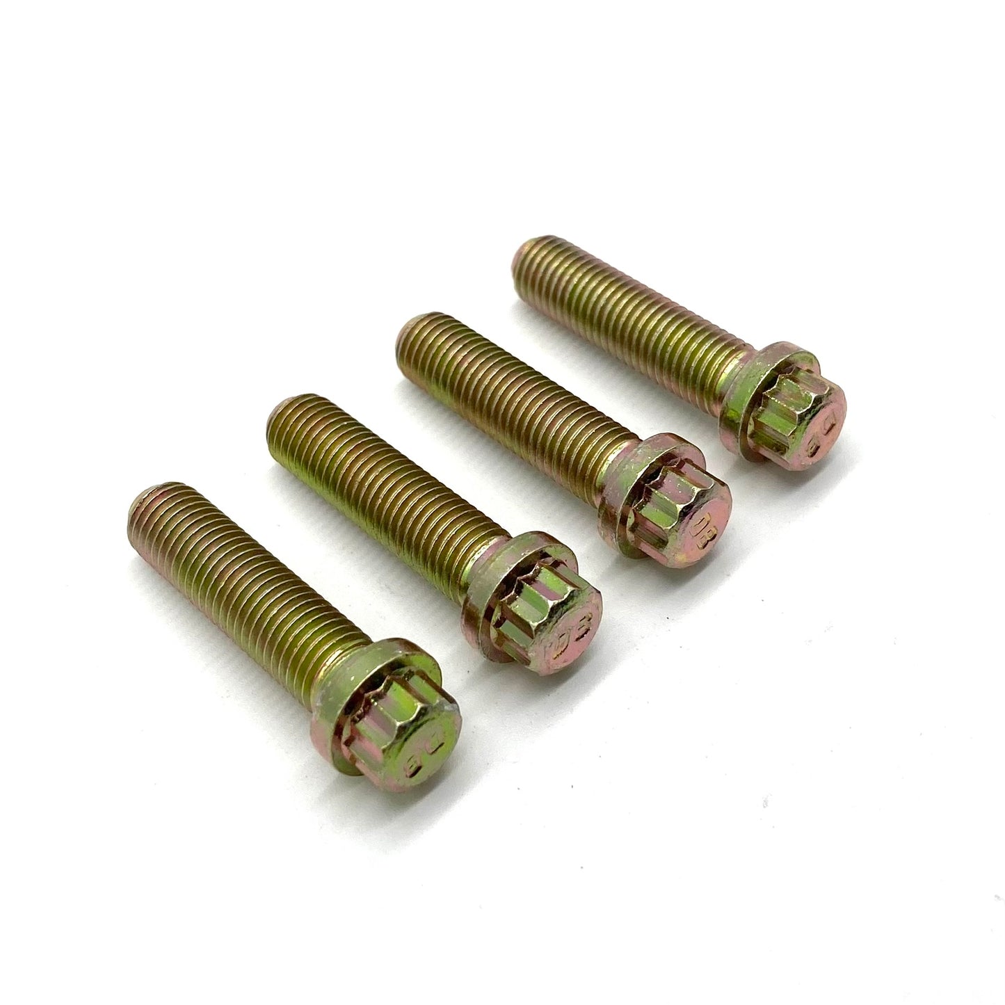 Front Driveshaft to Transfer Case Bolts for Jeep Wrangler TJ Cherokee XJ Comanche MJ Grand Cherokee ZJ WJ Dakota Durango (yellow zinc)