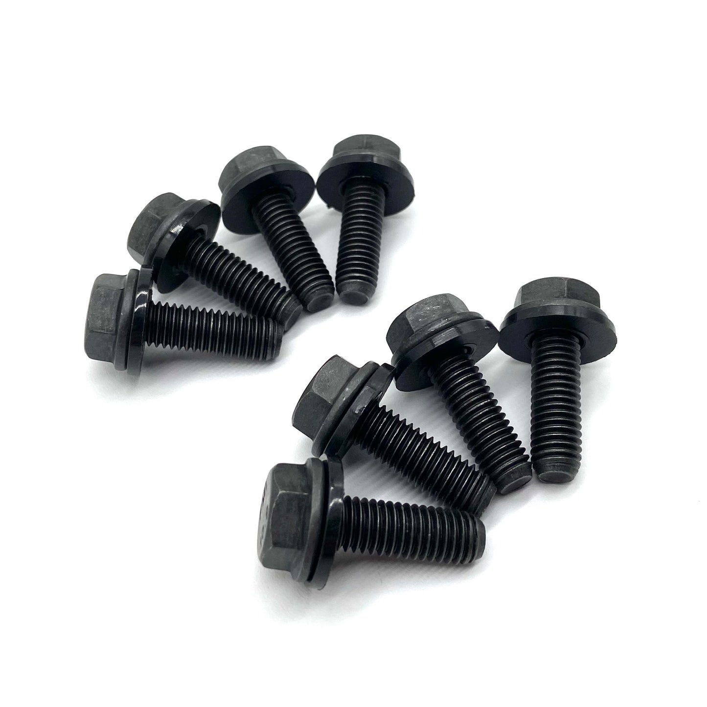 Jeep Wrangler JK 07-18 Tailgate Spare Tire Carrier Bracket Bolts 10.9 Black