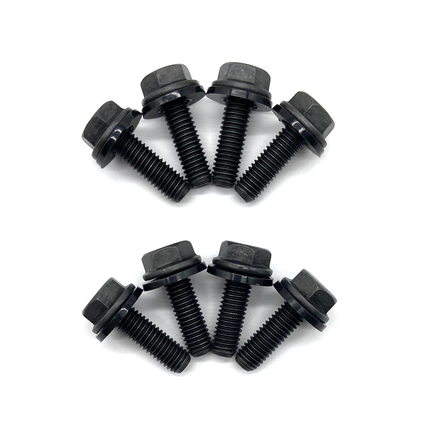Jeep Wrangler JK 07-18 Tailgate Spare Tire Carrier Bracket Bolts 10.9 Black