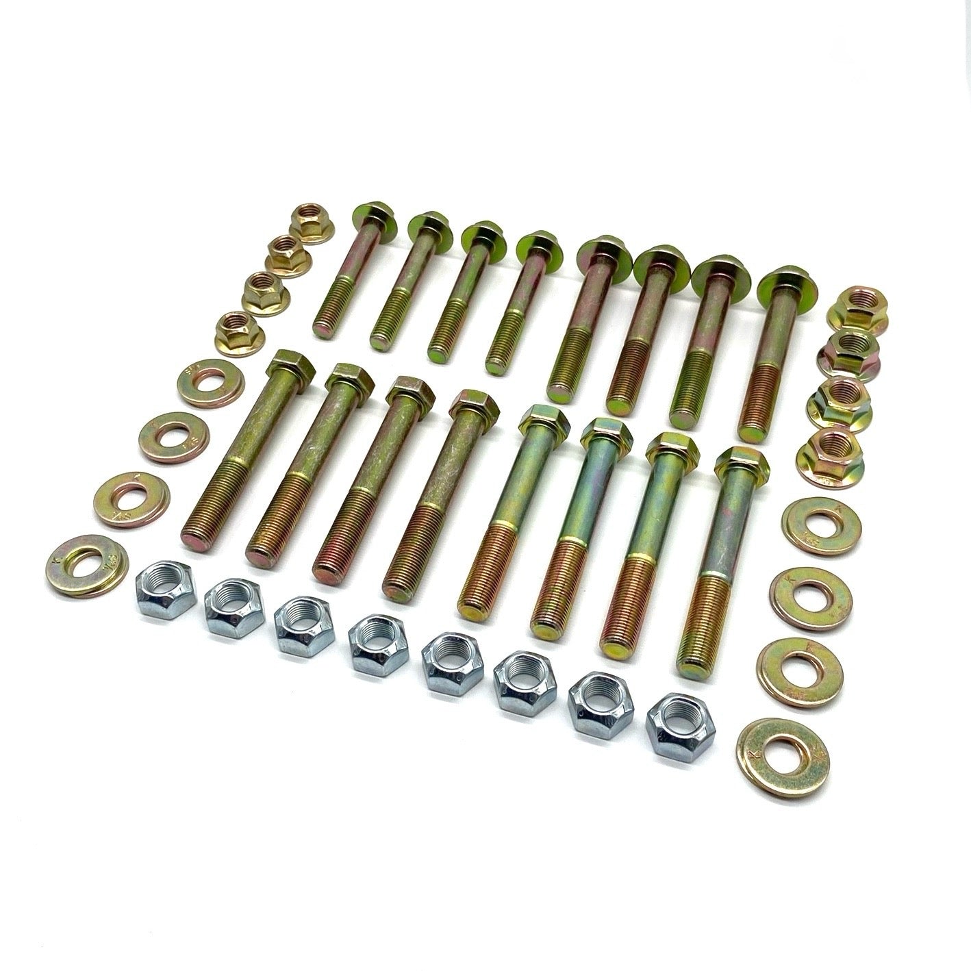 Jeep Wrangler JK JKU 07-18 Control Arm Bolts COMPLETE UPGRADE KIT 9/16"