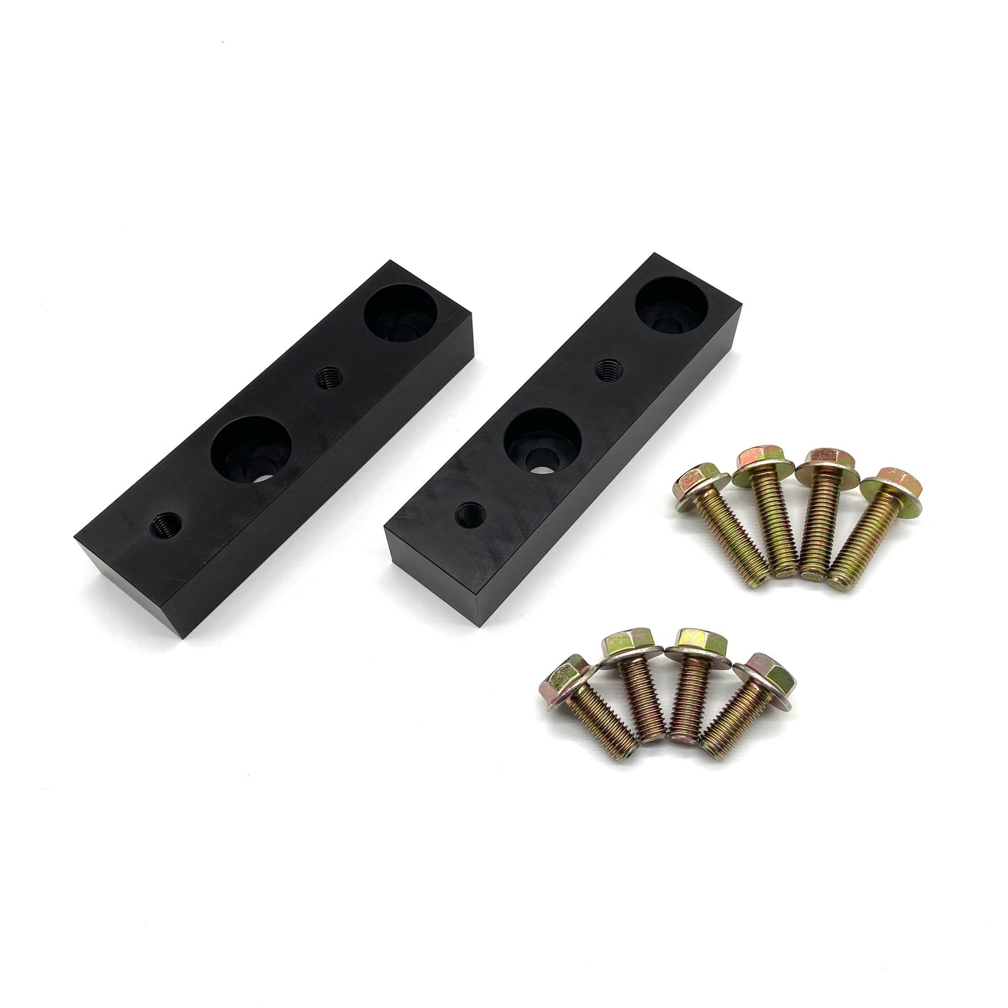 Jeep Wrangler JK 07-18 Rear Sway Bar Relocation Drop Brackets + 10.9 Bolts