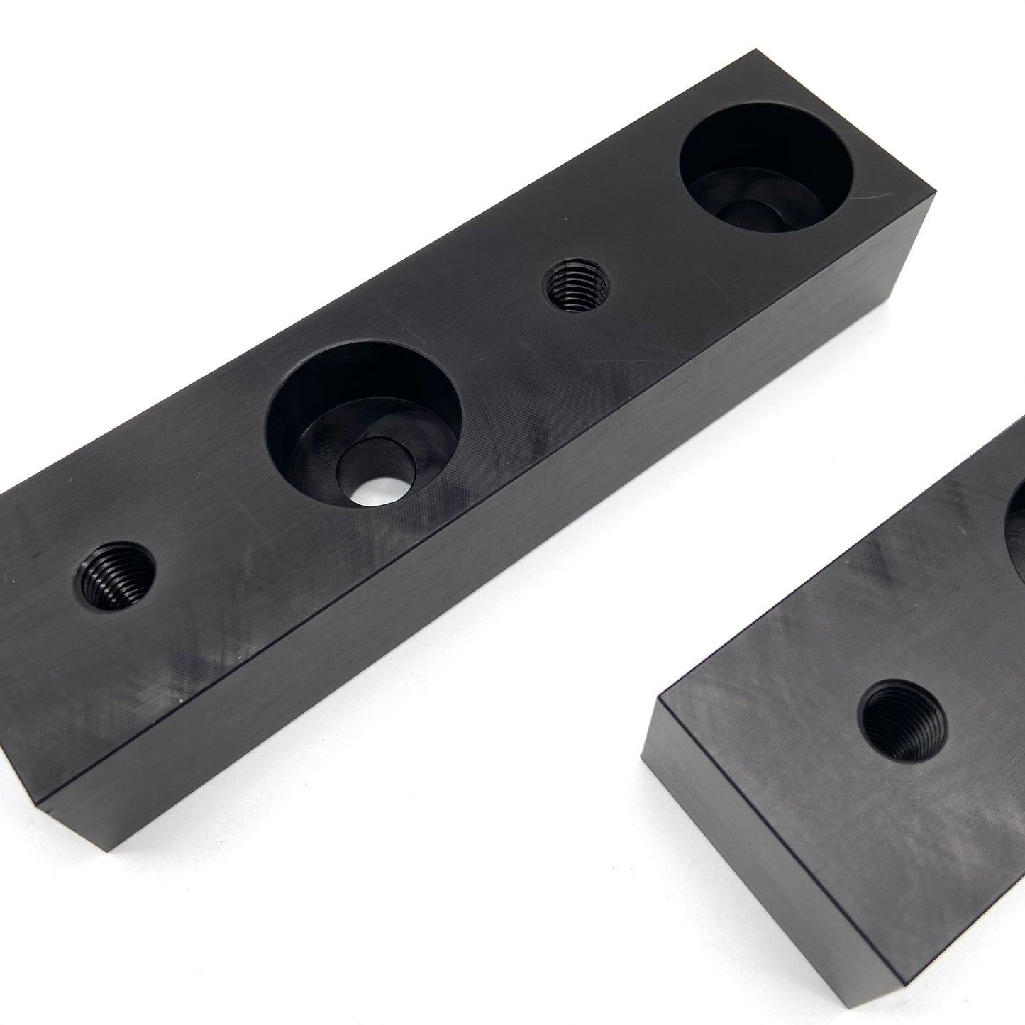 Jeep Wrangler JK 07-18 Rear Sway Bar Relocation Drop Brackets + 10.9 Bolts