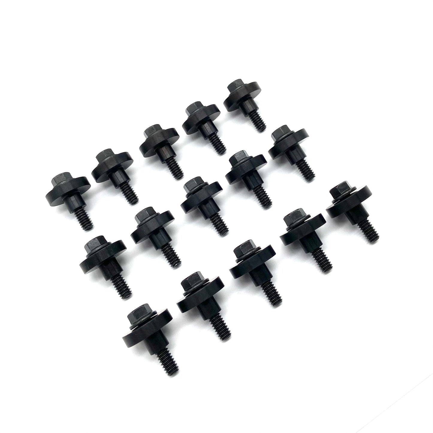 4.0L Valve Cover Torque Limiter Sleeves + Bolts for Jeep Wrangler TJ Cherokee XJ Grand Cherokee ZJ WJ (Black)