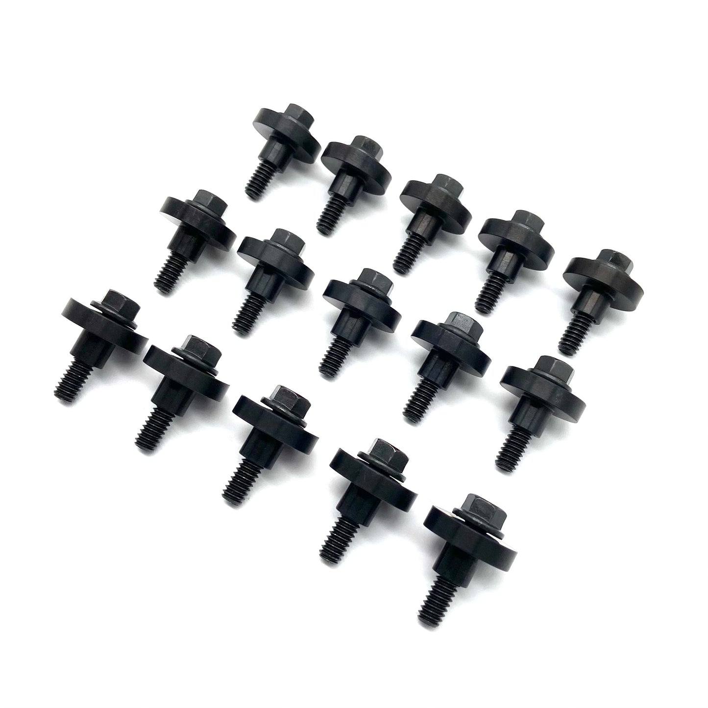 4.0L Valve Cover Torque Limiter Sleeves + Bolts for Jeep Wrangler TJ Cherokee XJ Grand Cherokee ZJ WJ (Black)