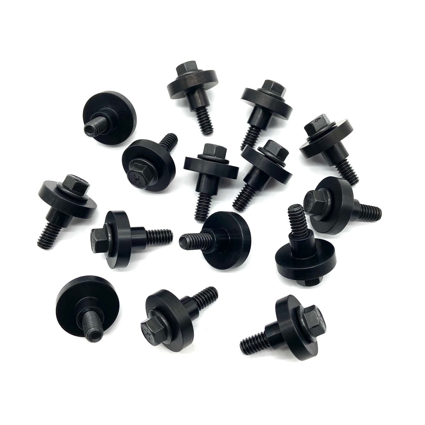 4.0L Valve Cover Torque Limiter Sleeves + Bolts for Jeep Wrangler TJ Cherokee XJ Grand Cherokee ZJ WJ (Black)