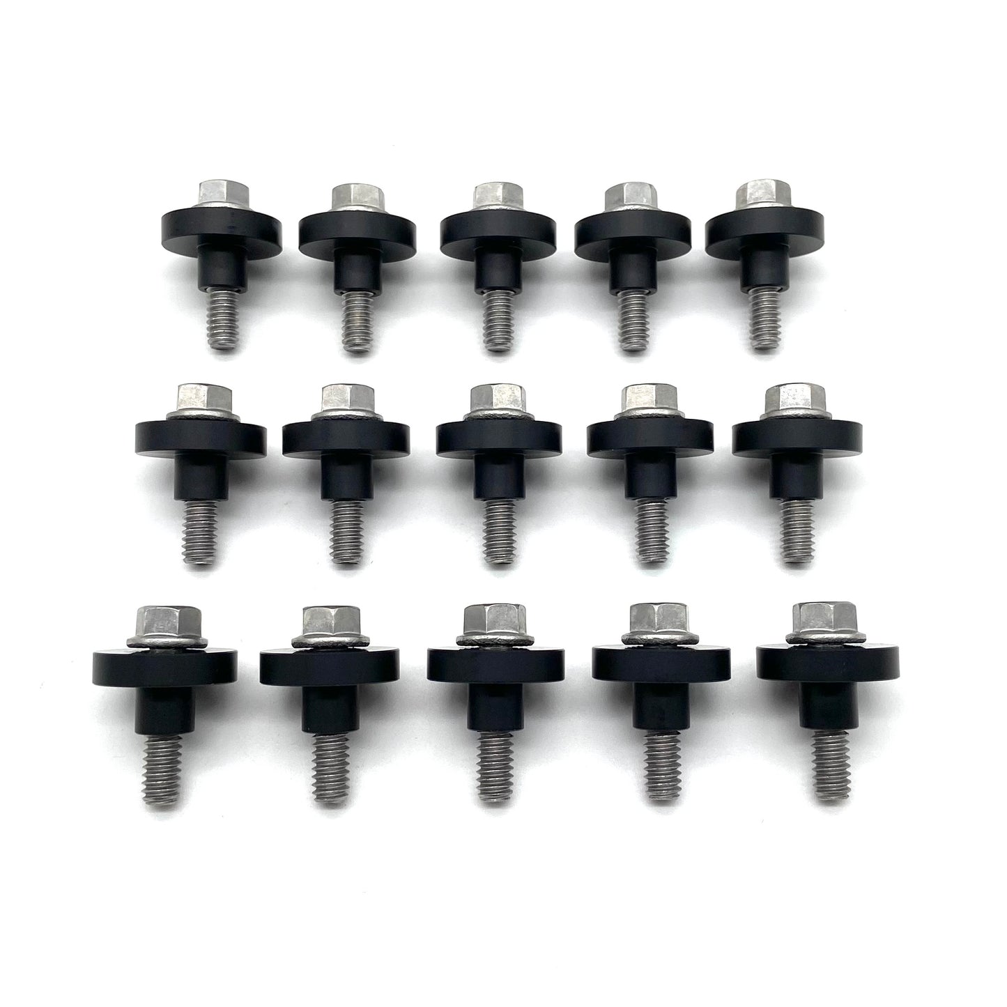 4.0L Valve Cover Torque Limiter Sleeves + Bolts for Jeep Wrangler TJ Cherokee XJ Grand Cherokee ZJ WJ (Stainless)