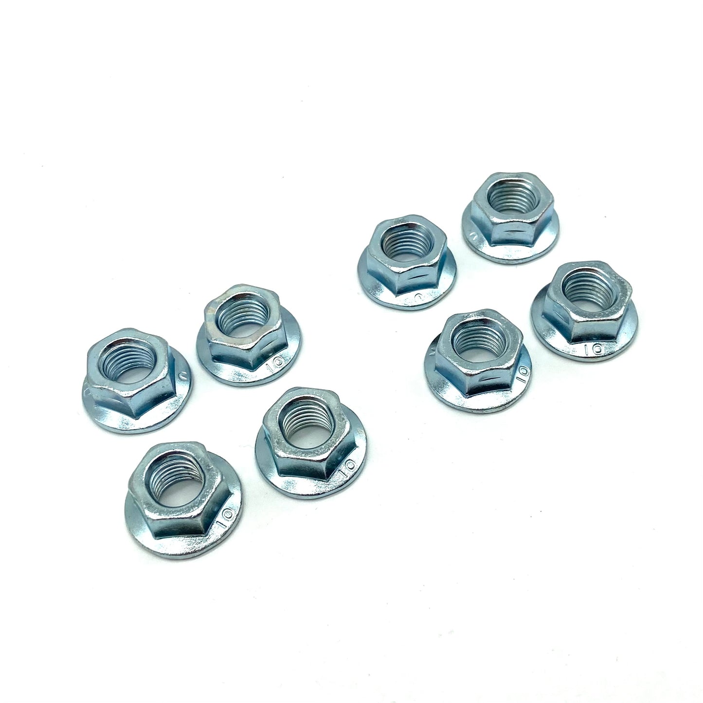 Jeep Wrangler JK JKU 07-18 Front Bumper / Tow Hook Nuts (8)