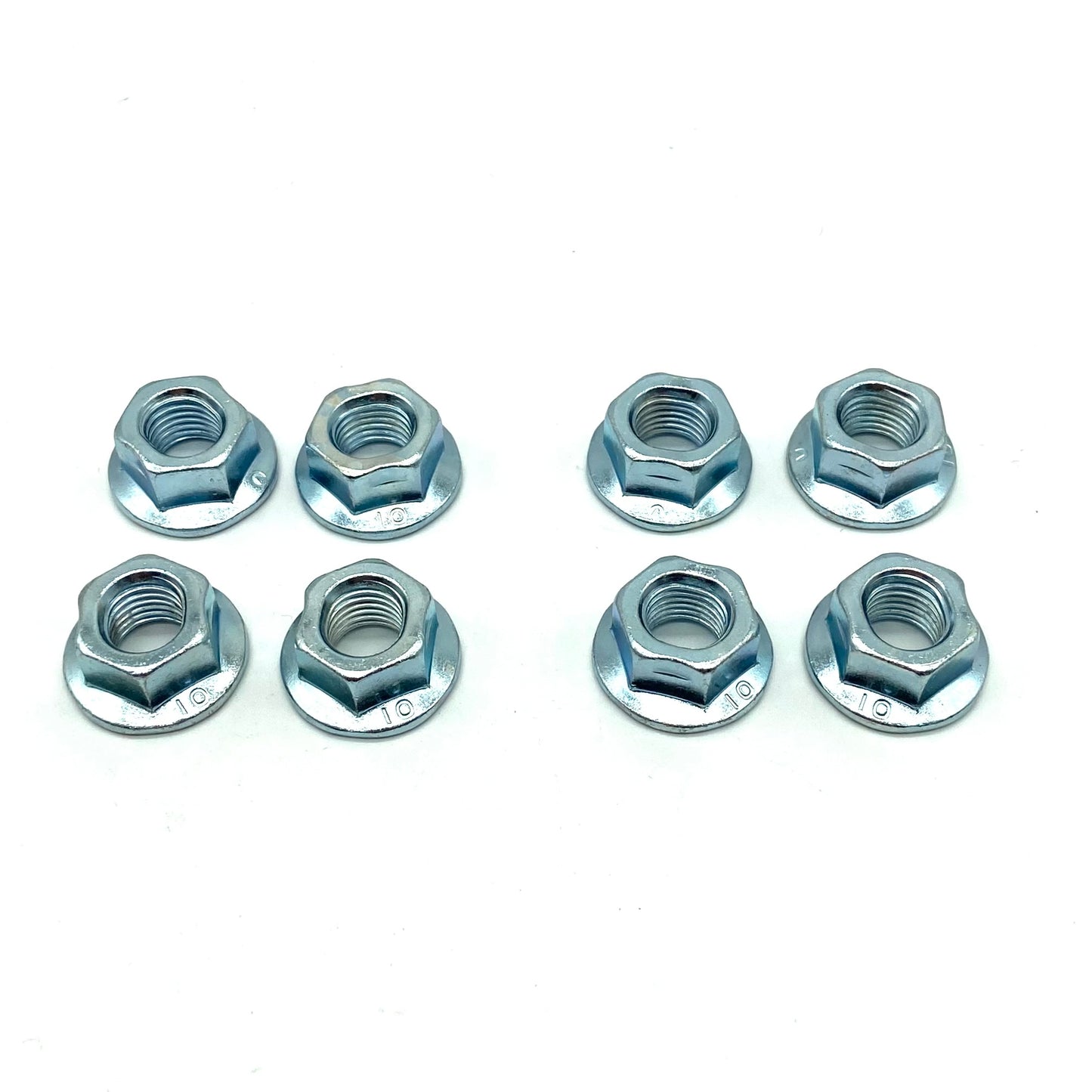 Jeep Wrangler JK JKU 07-18 Front Bumper / Tow Hook Nuts (8)