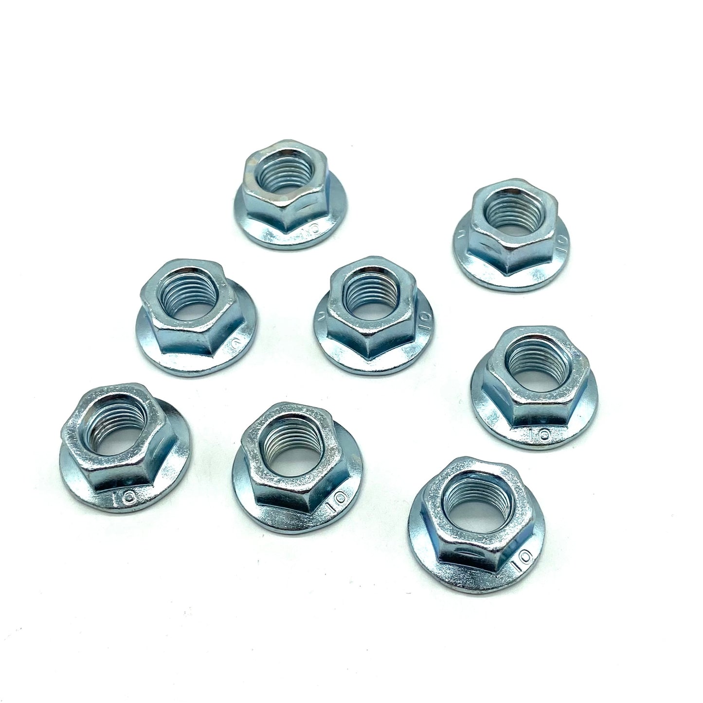 Jeep Wrangler JK JKU 07-18 Front Bumper / Tow Hook Nuts (8)