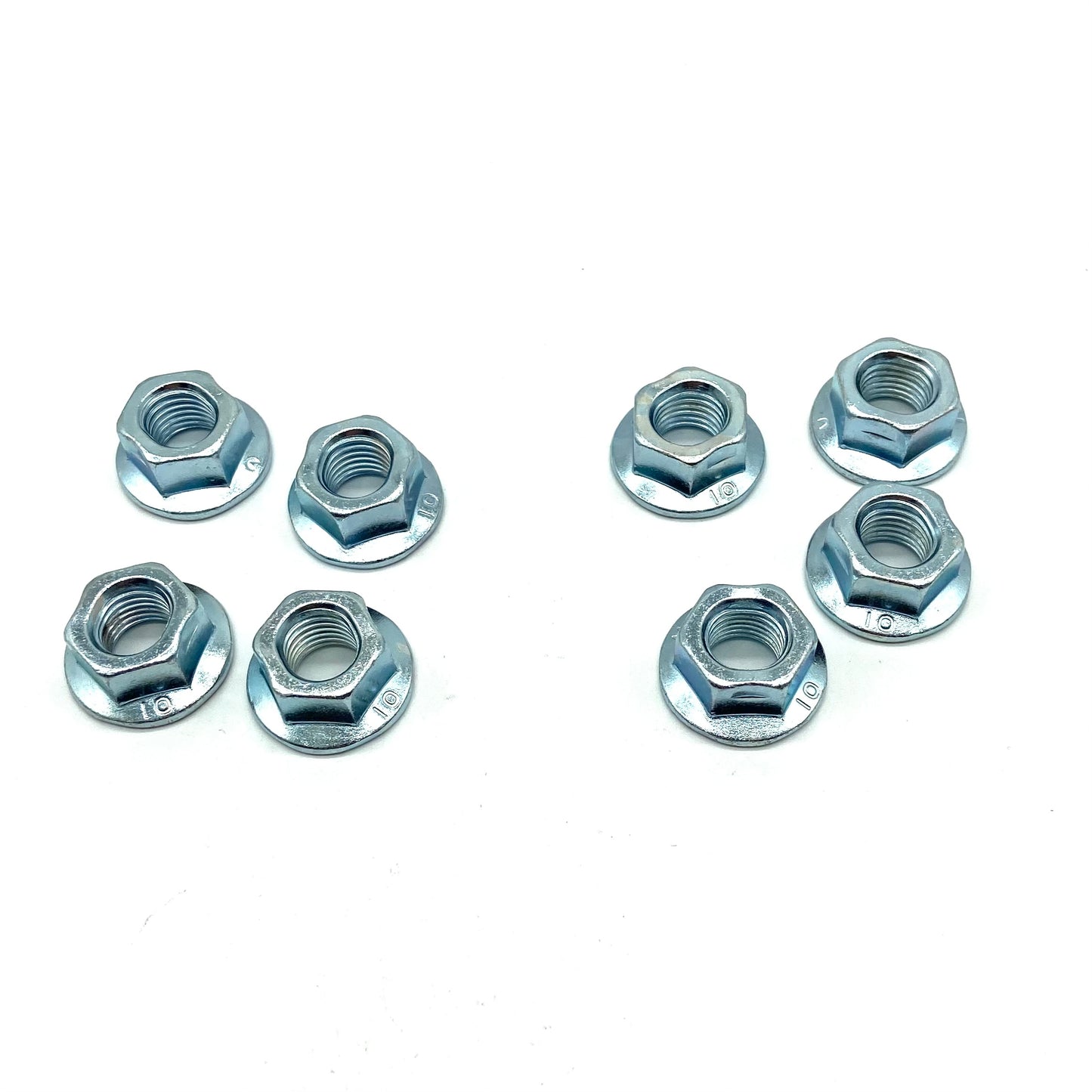 Jeep Wrangler JK JKU 07-18 Front Bumper / Tow Hook Nuts (8)