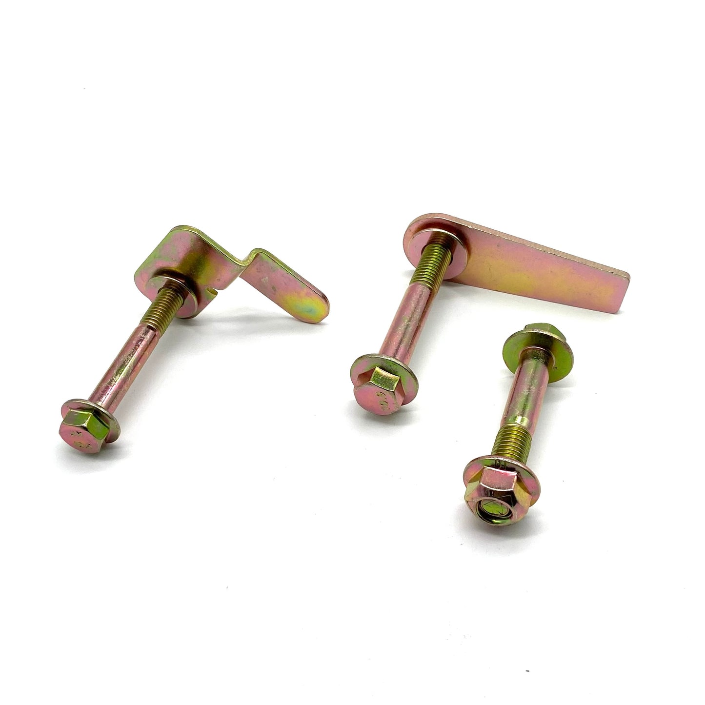 Jeep Wrangler TJ 97-06 Front & Rear Track Bar Bolts & Flag Nut Retainers.