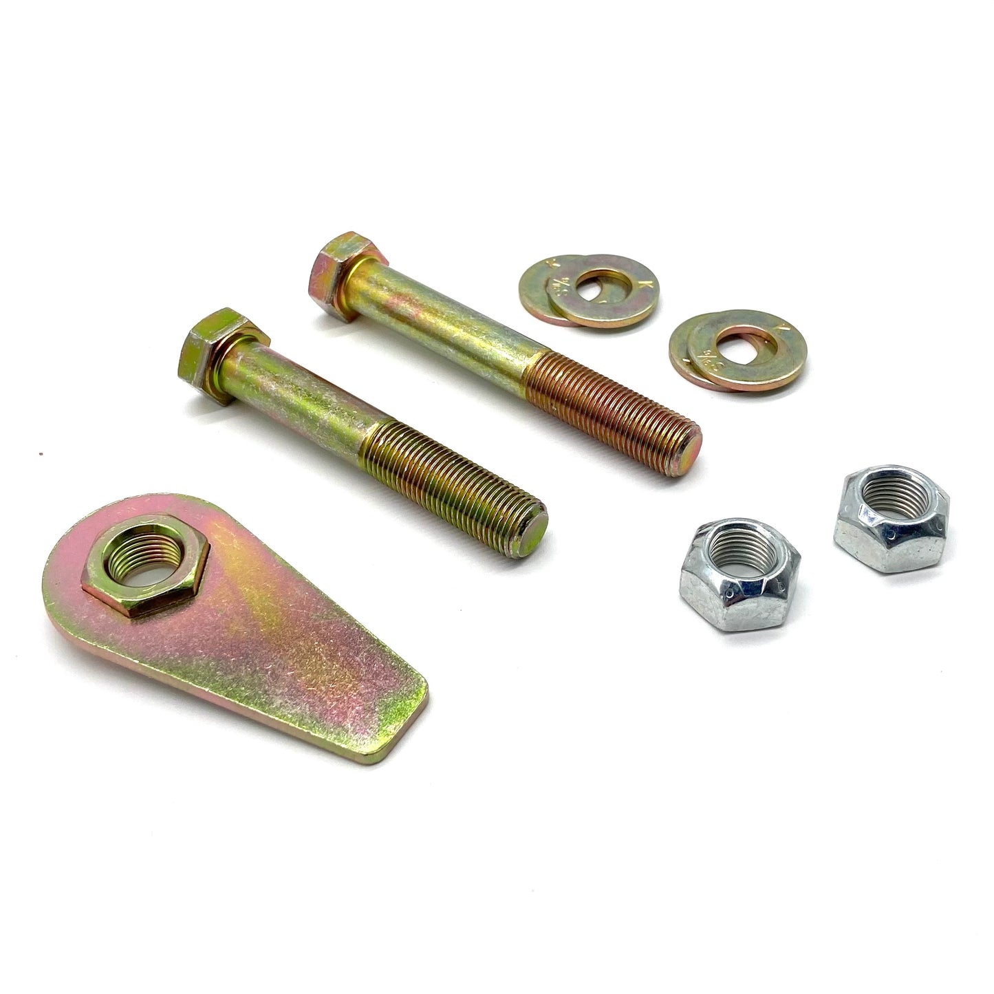 Jeep Wrangler JL 18-25 Track Bar Bolts with Flag Nut 9/16" UPGRADE DEATH WOBBLE FIX Front or Rear.
