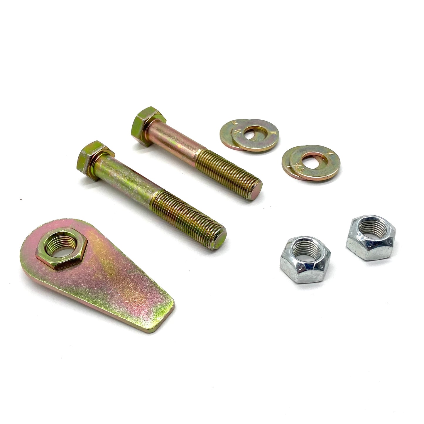 Jeep Wrangler JK Track Bar Bolts with Flag Nut 9/16" UPGRADE DEATH WOBBLE FIX Front or Rear.