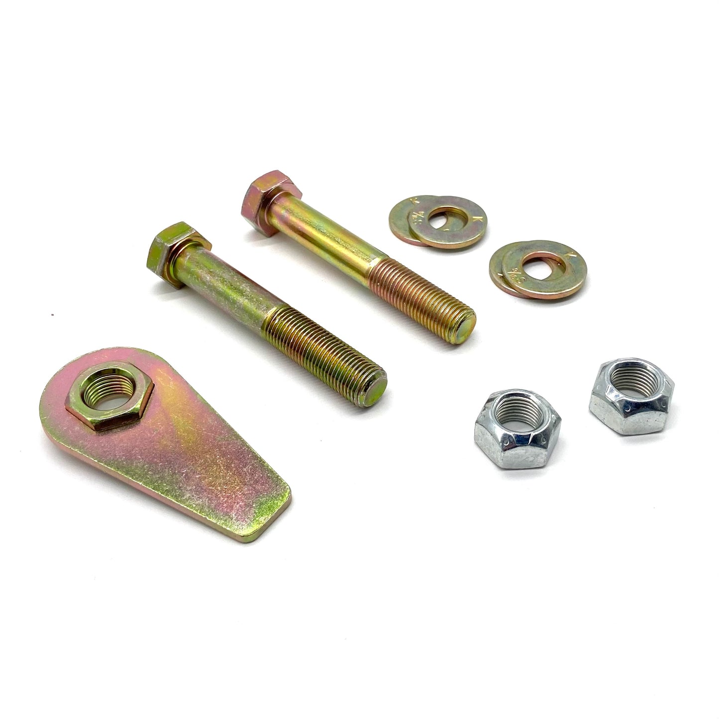 Jeep Wrangler JK Track Bar Bolts with Flag Nut 9/16" UPGRADE DEATH WOBBLE FIX Front or Rear.