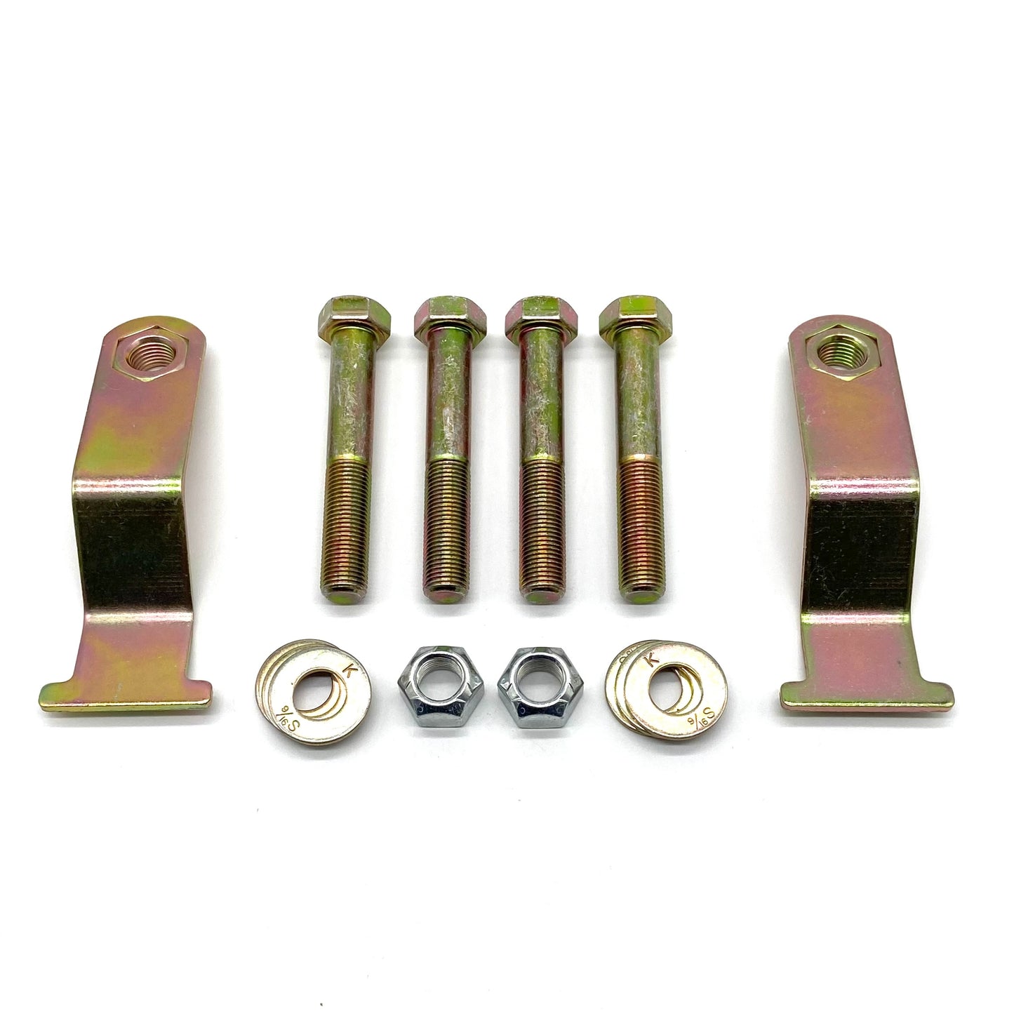 Jeep Wrangler JK JKU 07-18 Rear Upper Control Arm Bolts with Flag Nuts 9/16" UPGRADE.