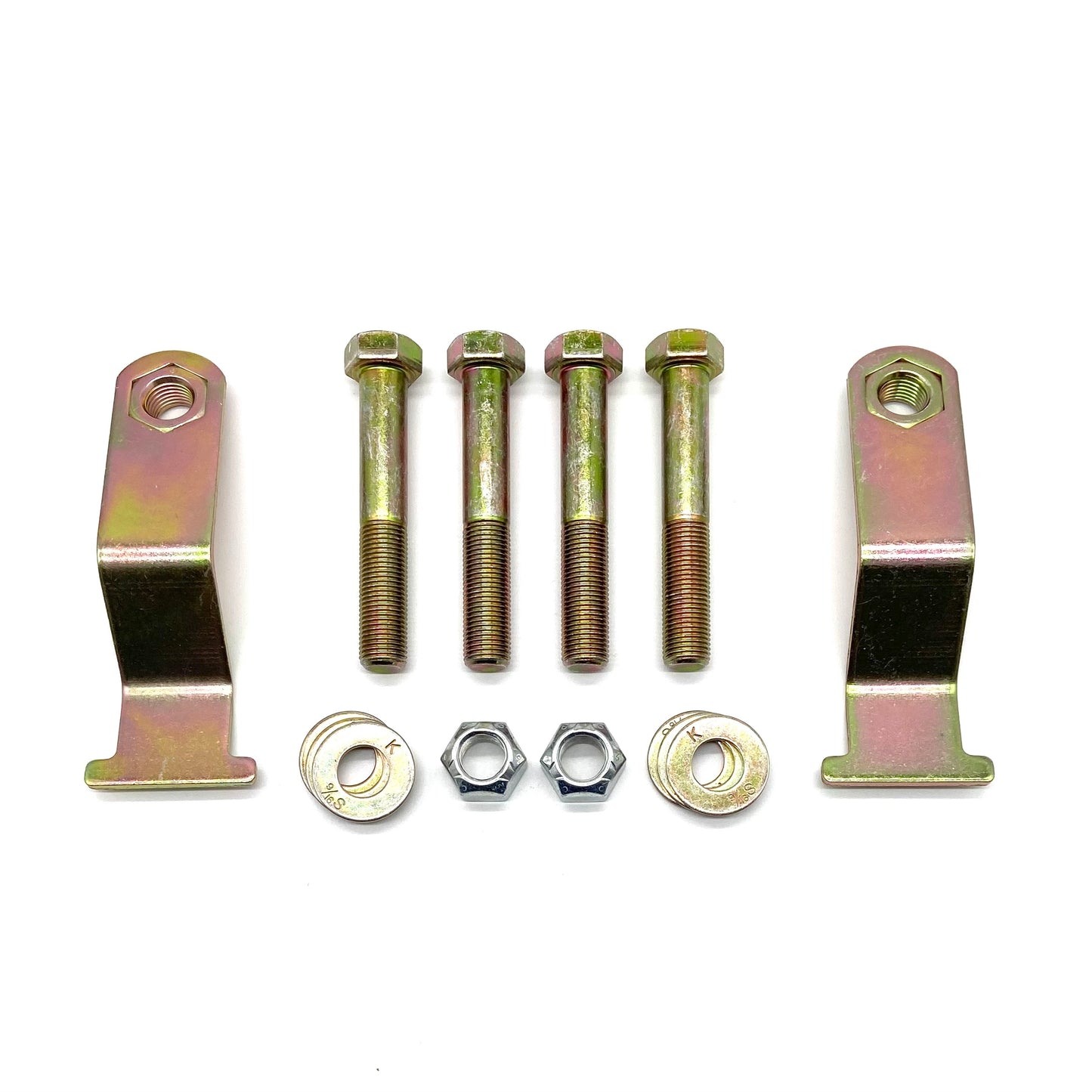 Jeep Wrangler JK JKU 07-18 Rear Upper Control Arm Bolts with Flag Nuts 9/16" UPGRADE.