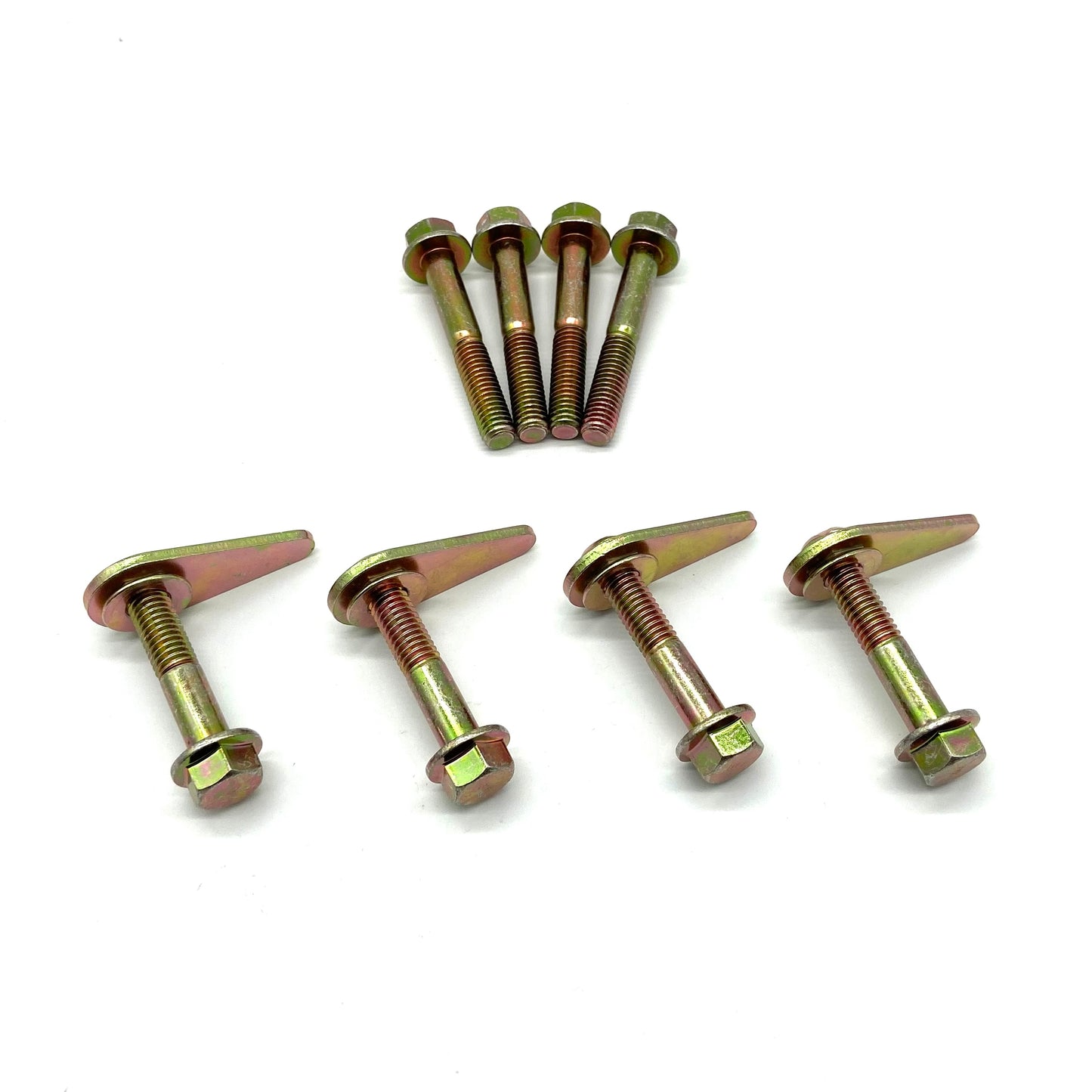 Jeep Wrangler YJ TJ 91-06 4.0L Exhaust Header Manifold to Down Pipe Bolts & Tab Nuts.