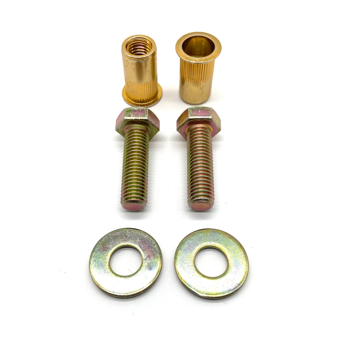 Jeep Wrangler TJ LJ 03-06 Automatic Transmission Skid Plate Bolts Nutserts