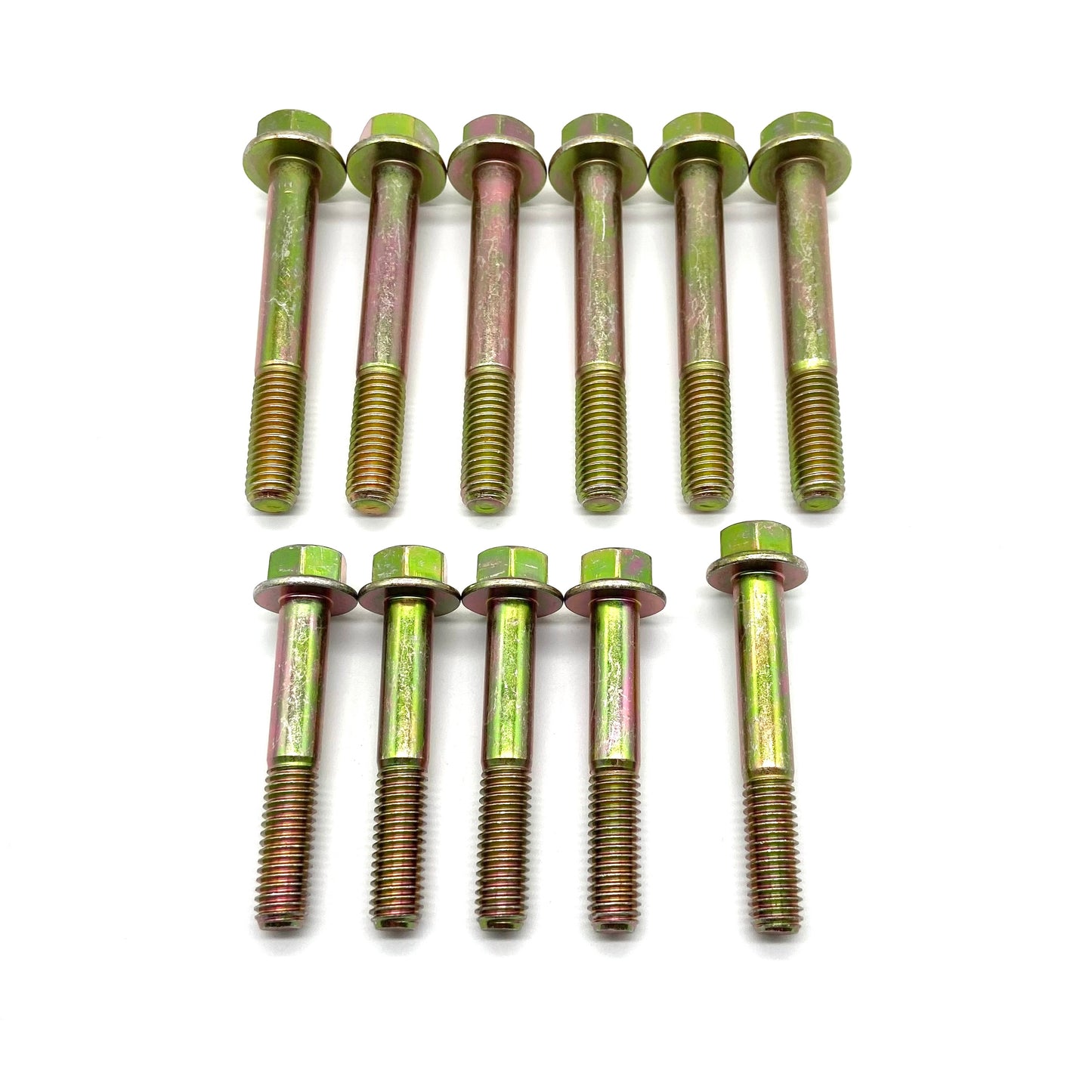 Jeep Wrangler YJ TJ 87-06 Body Mount Bushing Bolts GRADE 8 (yellow zinc)