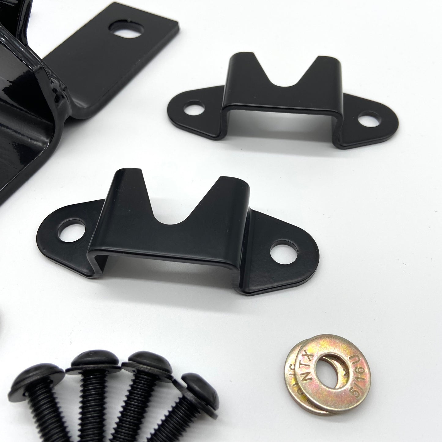 Jeep Wrangler YJ CJ 76-95 Rear Seat Mounting Brackets & Bolts Fold and Tumble