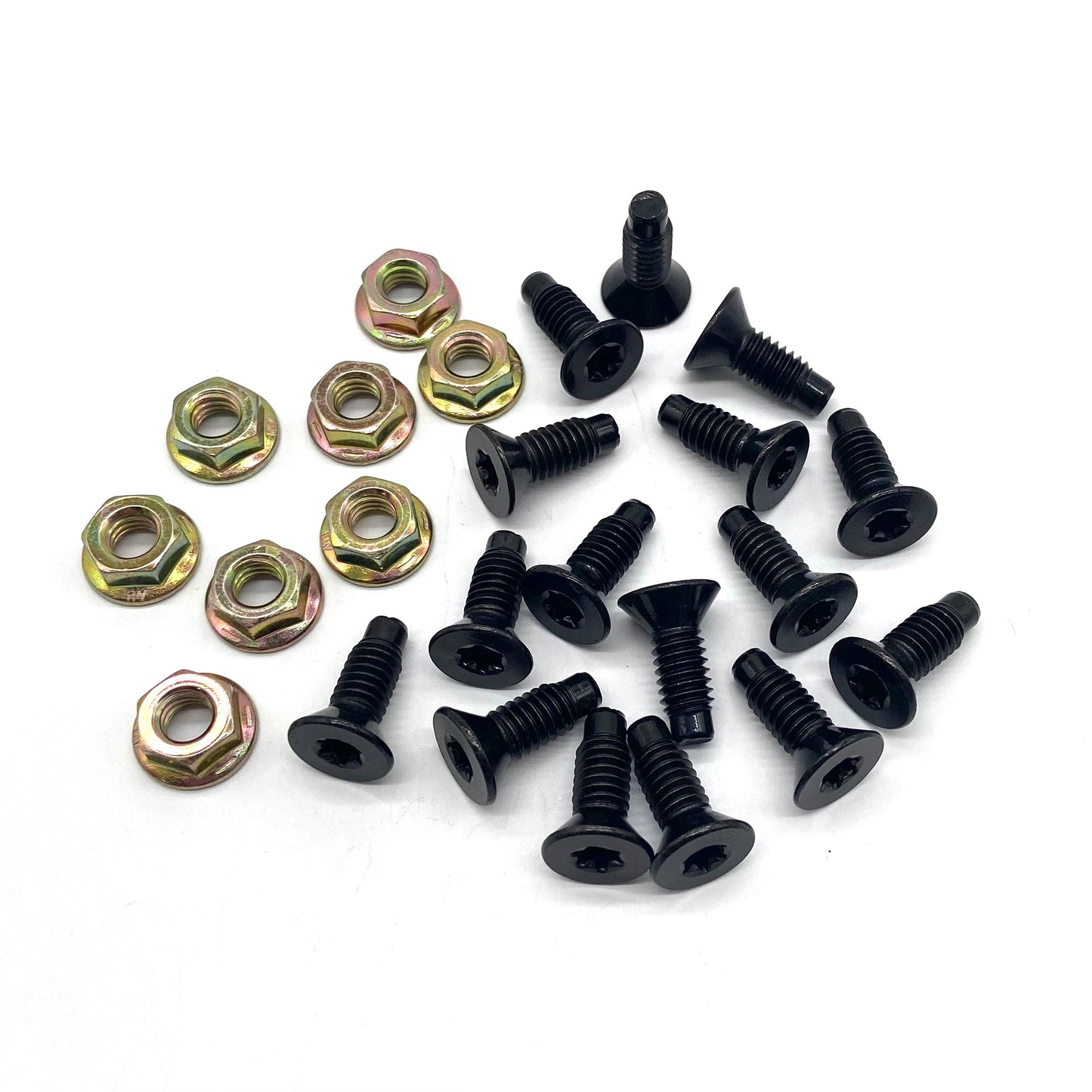 Jeep Wrangler YJ CJ GRADE 8 Windshield Hinge Torx Screws Bolts + Nuts CJ5 CJ7 CJ8 Scrambler