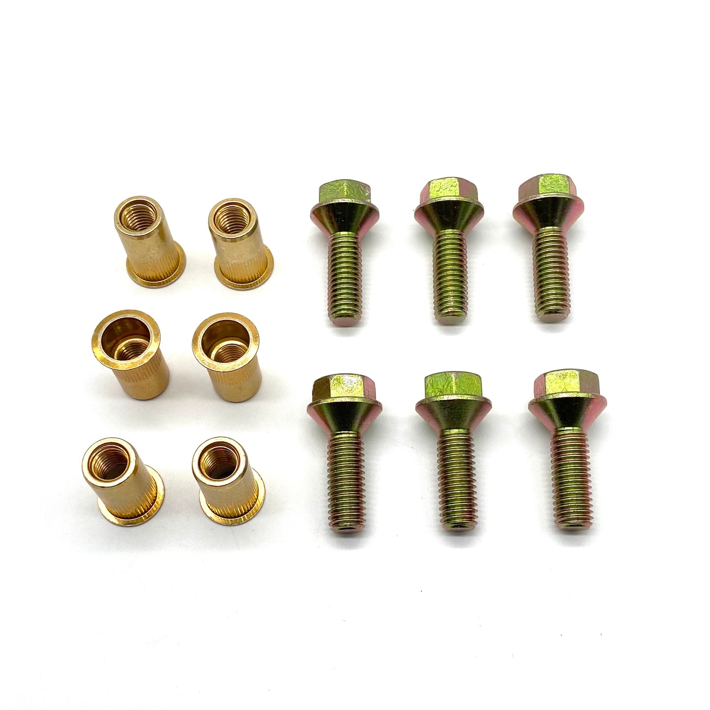 Jeep Wrangler YJ TJ 87-02 Skid Plate Bolts Nutserts Rivet Nuts / Crossmember