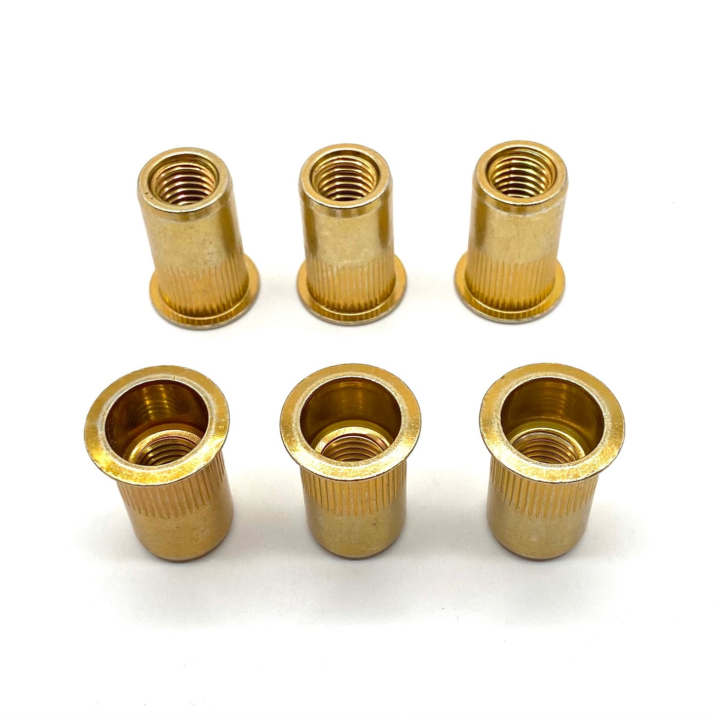 Jeep Wrangler YJ TJ 87-02 Crossmember Skid Plate Nutserts Rivet Nuts set of 6