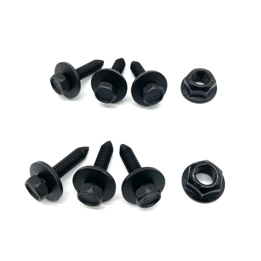 Jeep Cherokee XJ 95-01 Front Seat Mounting Bracket Bolts Driver + Passenger