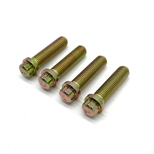 Double Cardan Driveshaft Slip Yoke Eliminator Bolts for Jeep Wrangler YJ TJ  Cherokee XJ Comanche MJ Grand Cherokee ZJ (yellow zinc)