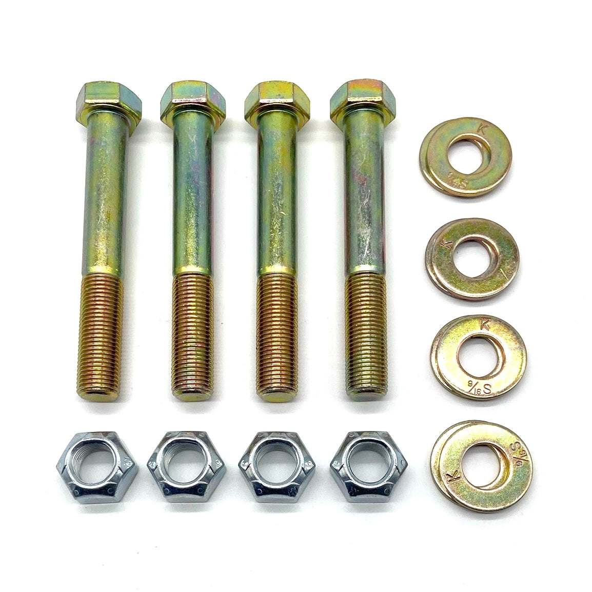 Jeep Wrangler JL JLU 18-24 Rear Lower Control Arm Bolts 9/16" UPGRADE KIT GRADE 8