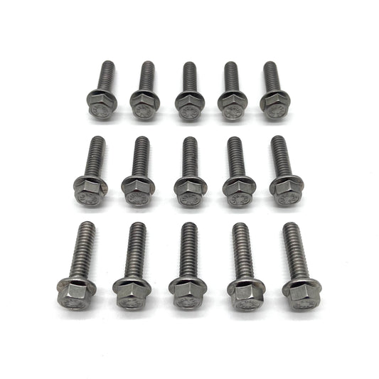 4.0L Valve Cover Bolts fits Jeep YJ TJ XJ MJ ZJ WJ (15) RUST PROOF STAINLESS
