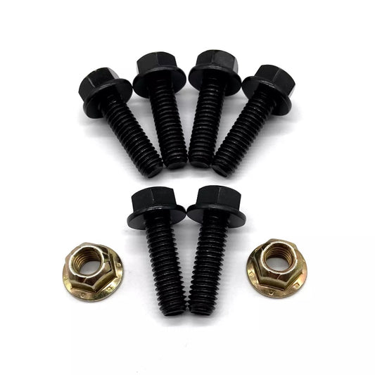 Jeep Wrangler YJ 91-95 Front Seat Mounting Bracket Bolts GRADE 8