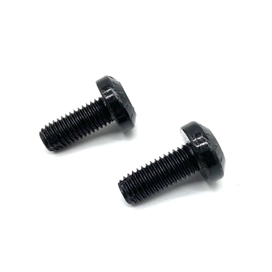 Jeep Wrangler YJ TJ 87-06 Front Bumper Torx Bolts GRADE 8 BLACK ZINC (2)