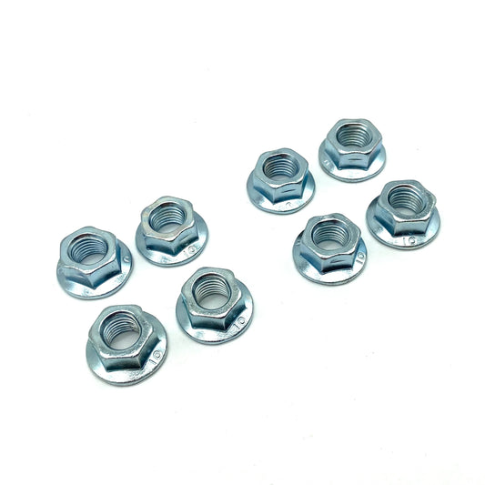 Jeep Wrangler JK JKU 07-18 Front Bumper / Tow Hook Nuts (8)