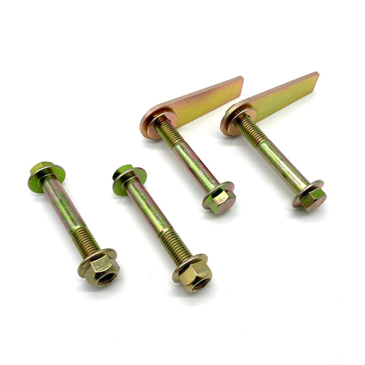 Jeep Wrangler JK JKU 07-18 Front Upper Control Arm Bolts & Flag Nuts 10.9.
