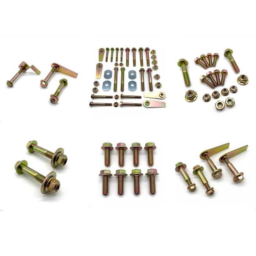 Jeep Wrangler TJ LJ 97-06 Complete Suspension Bolts Kit 10.9 CLASS HARDWARE