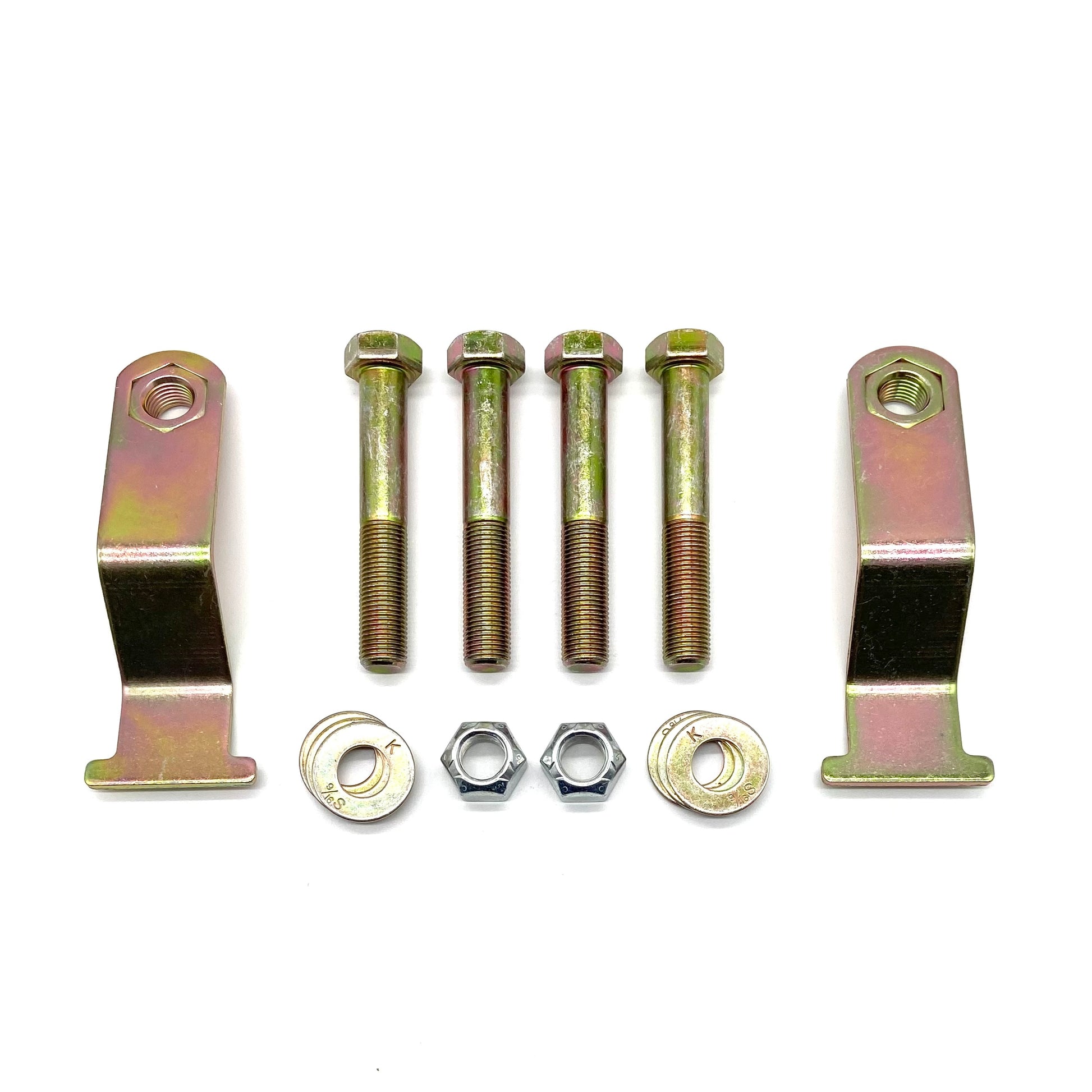 Jeep Wrangler JK JKU 07-18 Rear Upper Control Arm Bolts with Flag Nuts 9/16" UPGRADE.