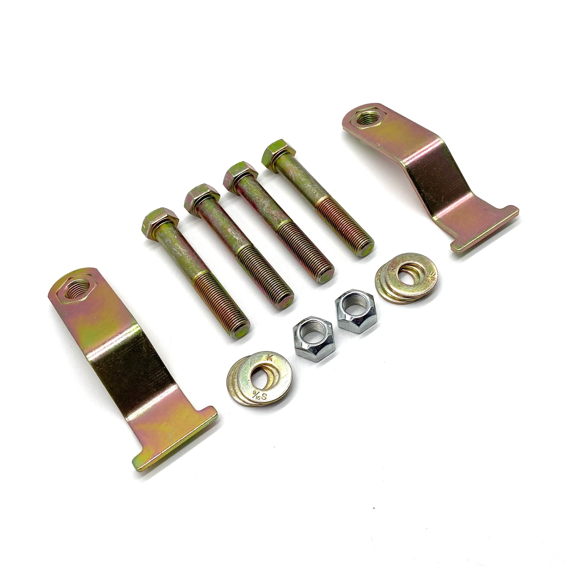 Jeep Wrangler JK JKU 07-18 Rear Upper Control Arm Bolts with Flag Nuts 9/16" UPGRADE.