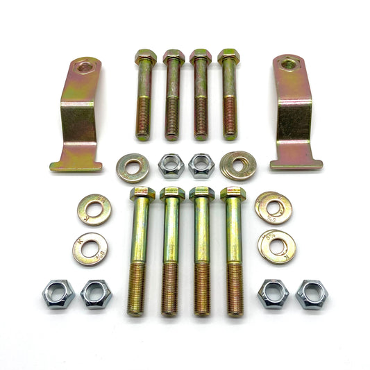 Jeep Wrangler JK 07-18 Rear Control Arm Bolts w/ Flag Nuts 9/16" UPGRADE Upper and Lower.
