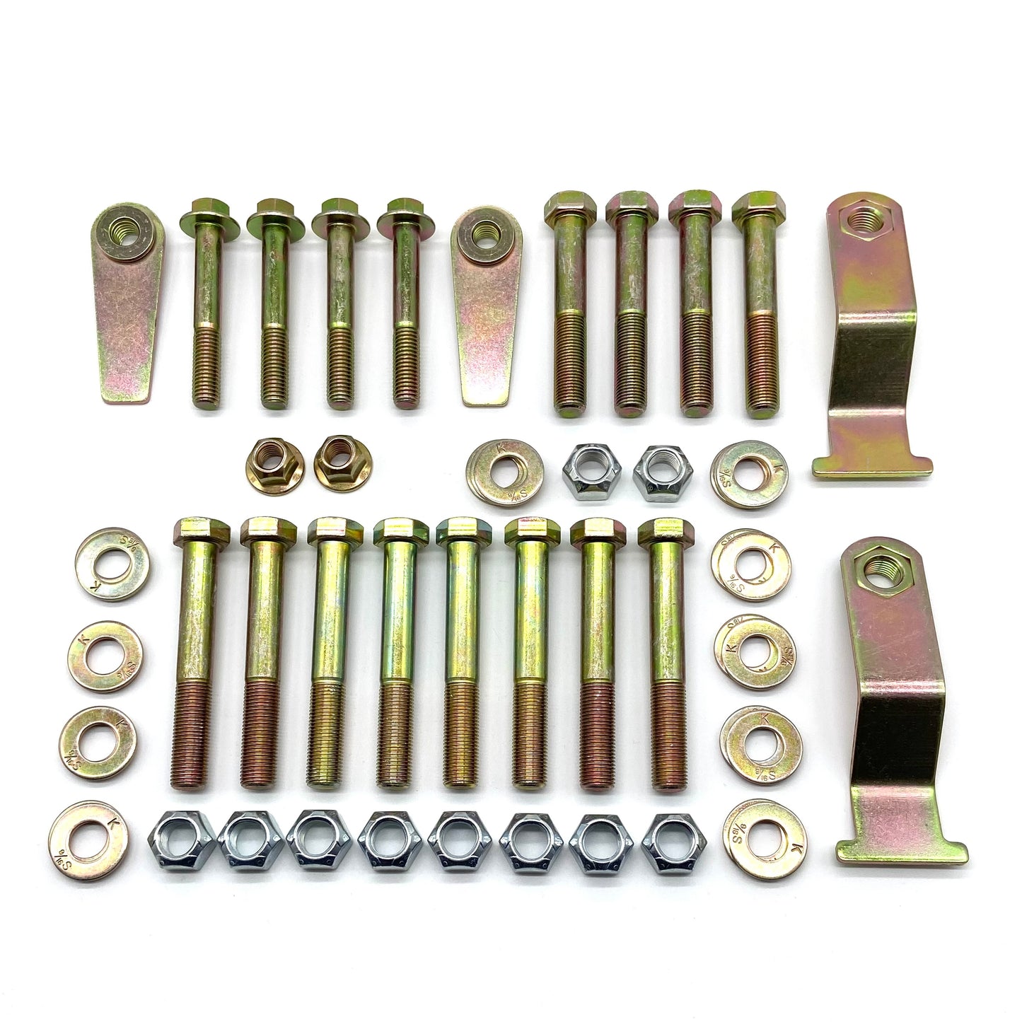 Jeep Wrangler JK 07-18 Control Arm Bolts COMPLETE UPGRADE KIT 9/16" Grade 8