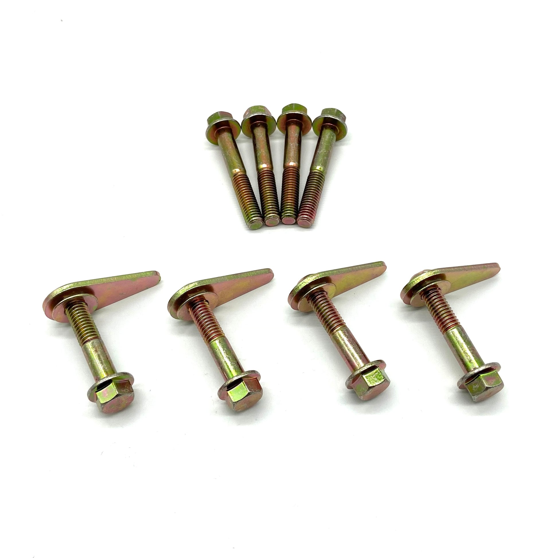 Jeep Wrangler YJ TJ 91-06 4.0L Exhaust Header Manifold to Down Pipe Bolts & Tab Nuts.
