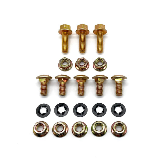 Jeep CJ 81-86 20 Gallon Poly Gas Tank Skid Plate Bolts GRADE 8 CJ7 CJ8 Fuel Tank Hardware