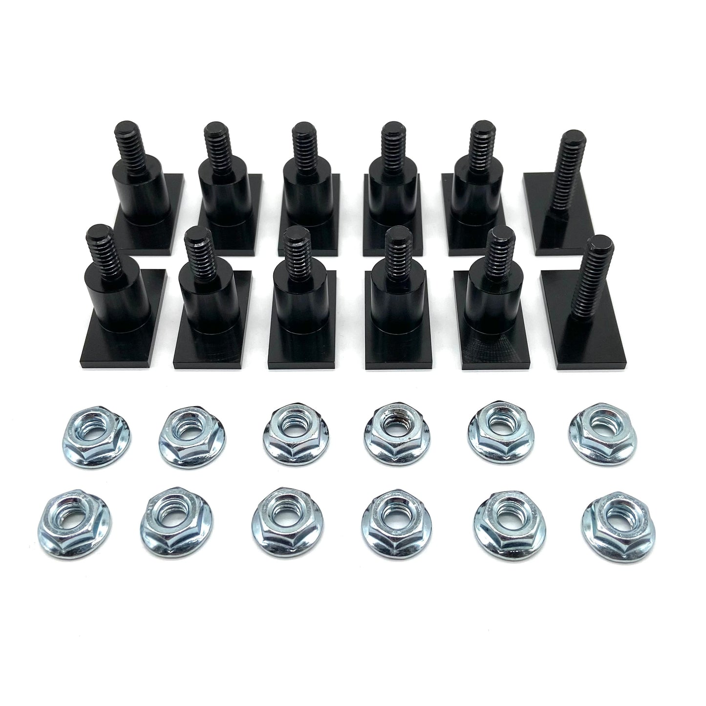 Jeep CJ Rocker Trim Molding T Bolts CJ5 CJ7 CJ8 Scrambler T-Bolts TBolts (12)