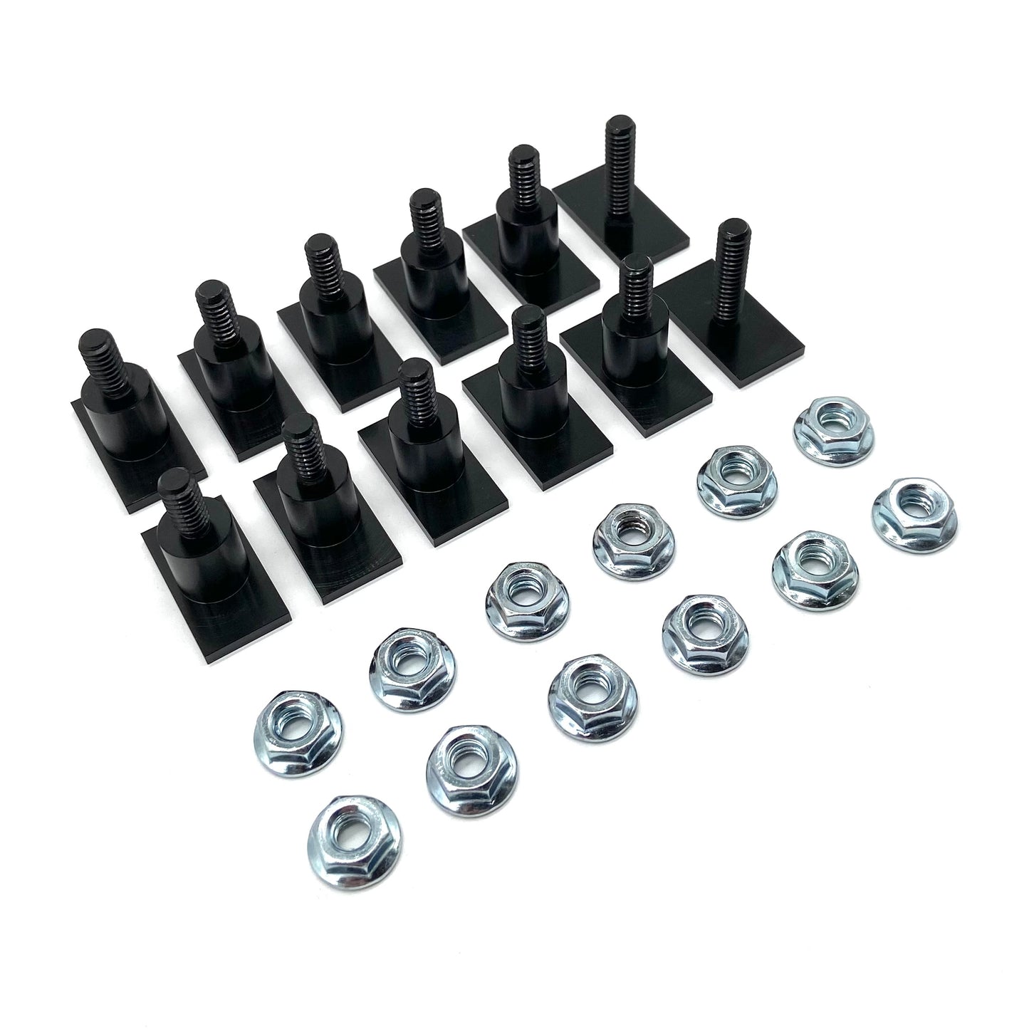 Jeep CJ Rocker Trim Molding T Bolts CJ5 CJ7 CJ8 Scrambler T-Bolts TBolts (12)